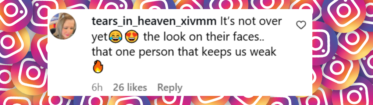 A fan comments on the appearance of Jennifer Lopez and Ben Affleck together at the "Kiss of the Spider Woman" New York screening on October 6, 2025 | Source: Instagram/entertainmenttonight