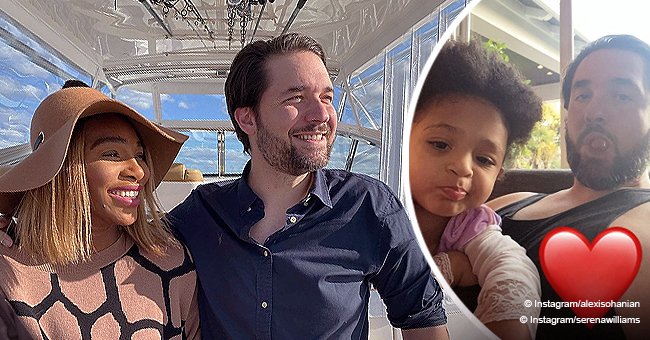 Serena Williams’ Husband -Alexis Ohanian Poses with Their Baby Girl ...