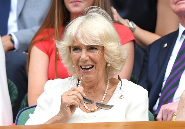 Camilla, Duchess of Cornwall attends day nine of the Wimbledon Tennis Championships at All England Lawn Tennis and Croquet Club  in London, England. | Photo: Getty Images.