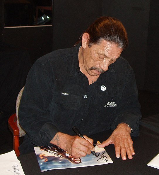 Danny Trejo at the Scandinavian Sci-Fi, Game & Film Convention in Helsingborg. | Source: Wikimedia Commons