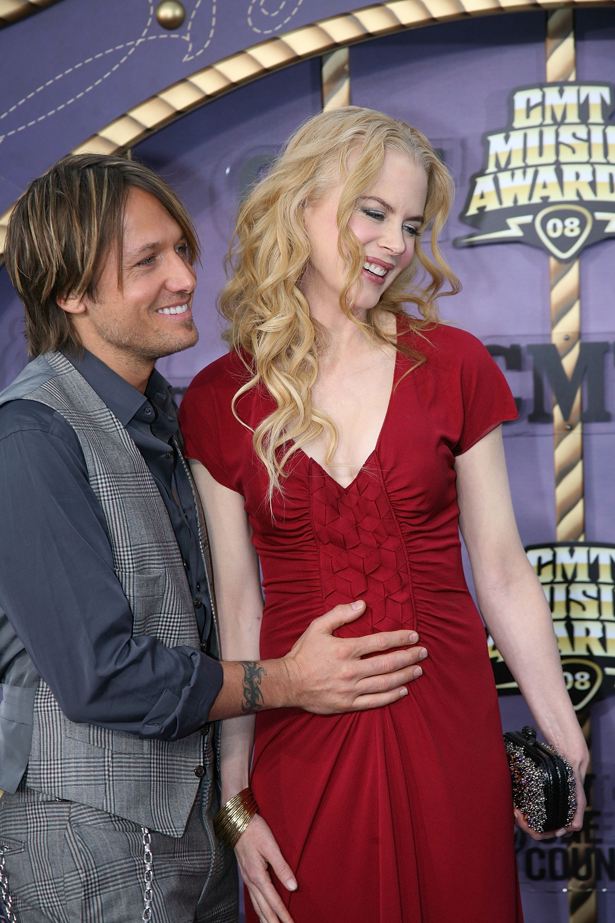 Musician Keith Urban and actress Nicole Kidman attend the 2008 CMT Music Awards at Curb Event Center at Belmont University on April 14, 2008 in Nashville, Tennessee. | Source: Getty Images
