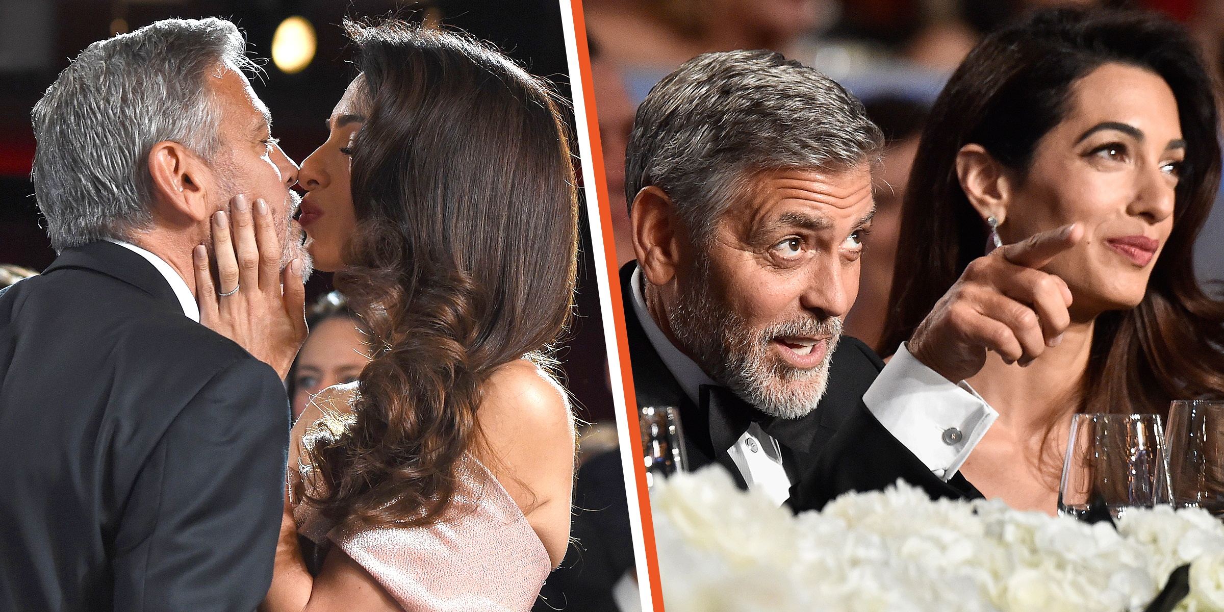 George y Amal Clooney | Foto: Getty Images