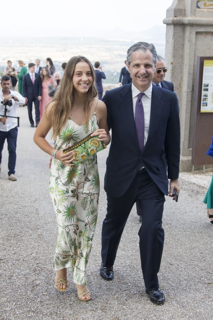 Jaime Carvajal y Hoyos junto a su hija mayor. | Foto: Getty Images. Jaime Carvajal y Hoyos junto a su hija mayor. | Foto: Getty Images.