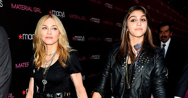 Lourdes Leon and Madonna pictured at the launch of "Material Girl" at Macy's Herald Square, 2010, New York City. | Photo: Getty Images