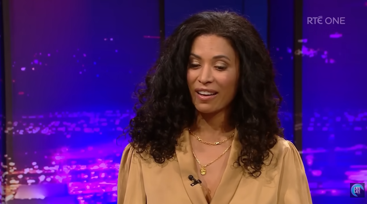 Lisa Phillips during her appearance on "The Late Late Show" on 1 March 2026. | Source: YouTube/The Late Late Show