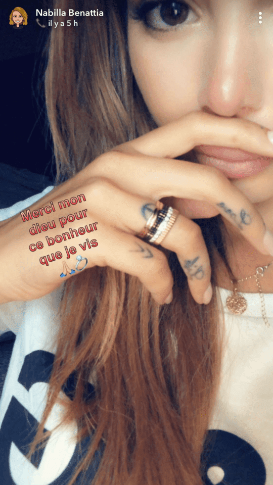 Source : Instagram story / Nabilla Benattia Source : Instagram story / Nabilla Benattia