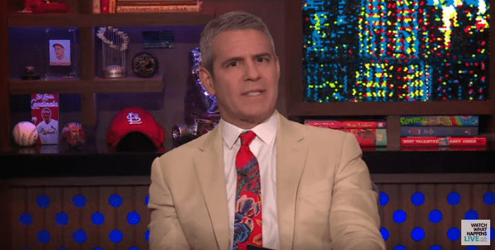 Andy Cohen speaking about Ramin Setoodeh's tell-all book about 'The View' on 'Watch What Happens Live' on August 11, 2019 | Photo: YouTube/Watch What Happens Live with Andy Cohen