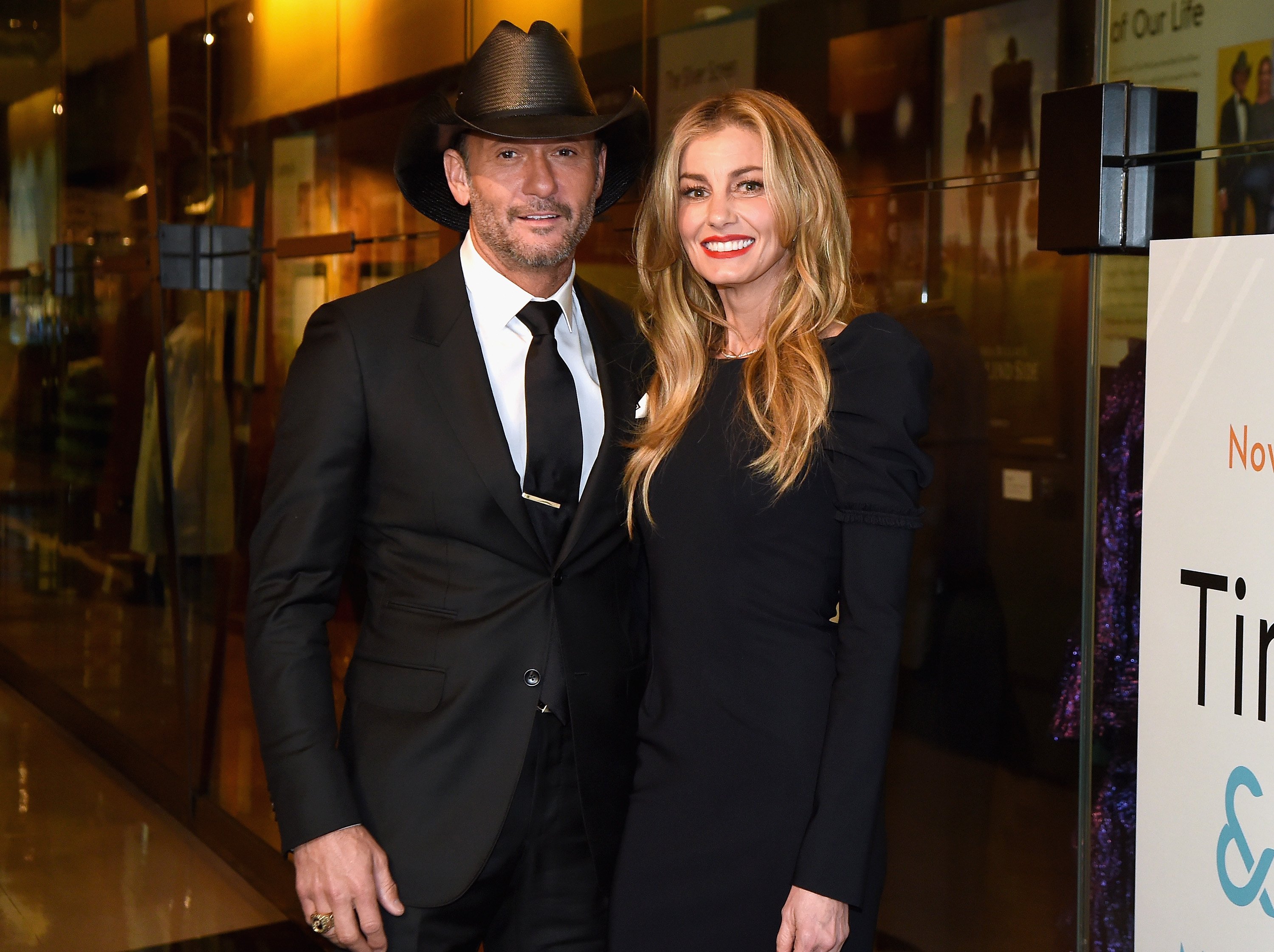 Tim McGraw and Faith Hill attend the Country Music Hall of Fame and Museum's debut of the Tim McGraw and Faith Hill Exhibition on November 15, 2017 in Nashville, Tennessee | Photo: Getty Images
