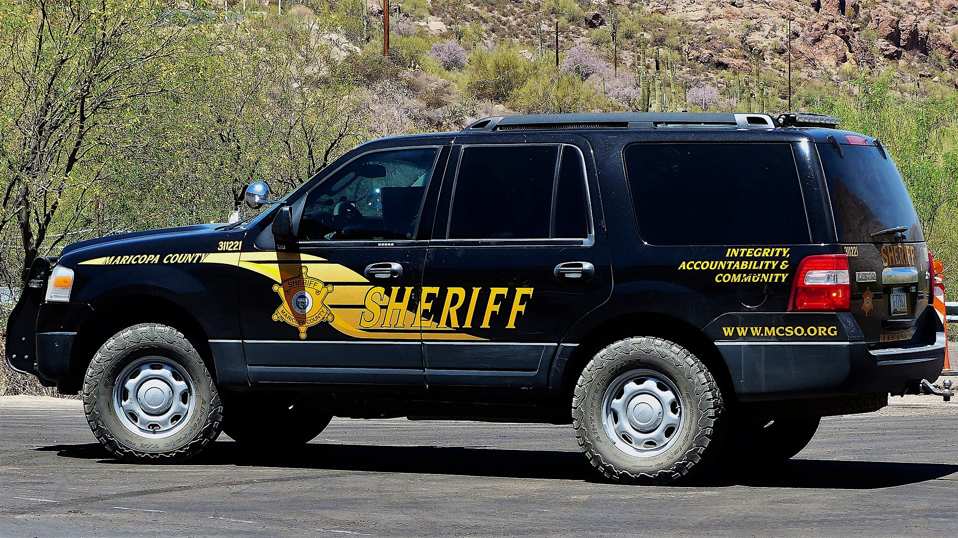 A Sheriff's police vehicle | Source: Pixabay
