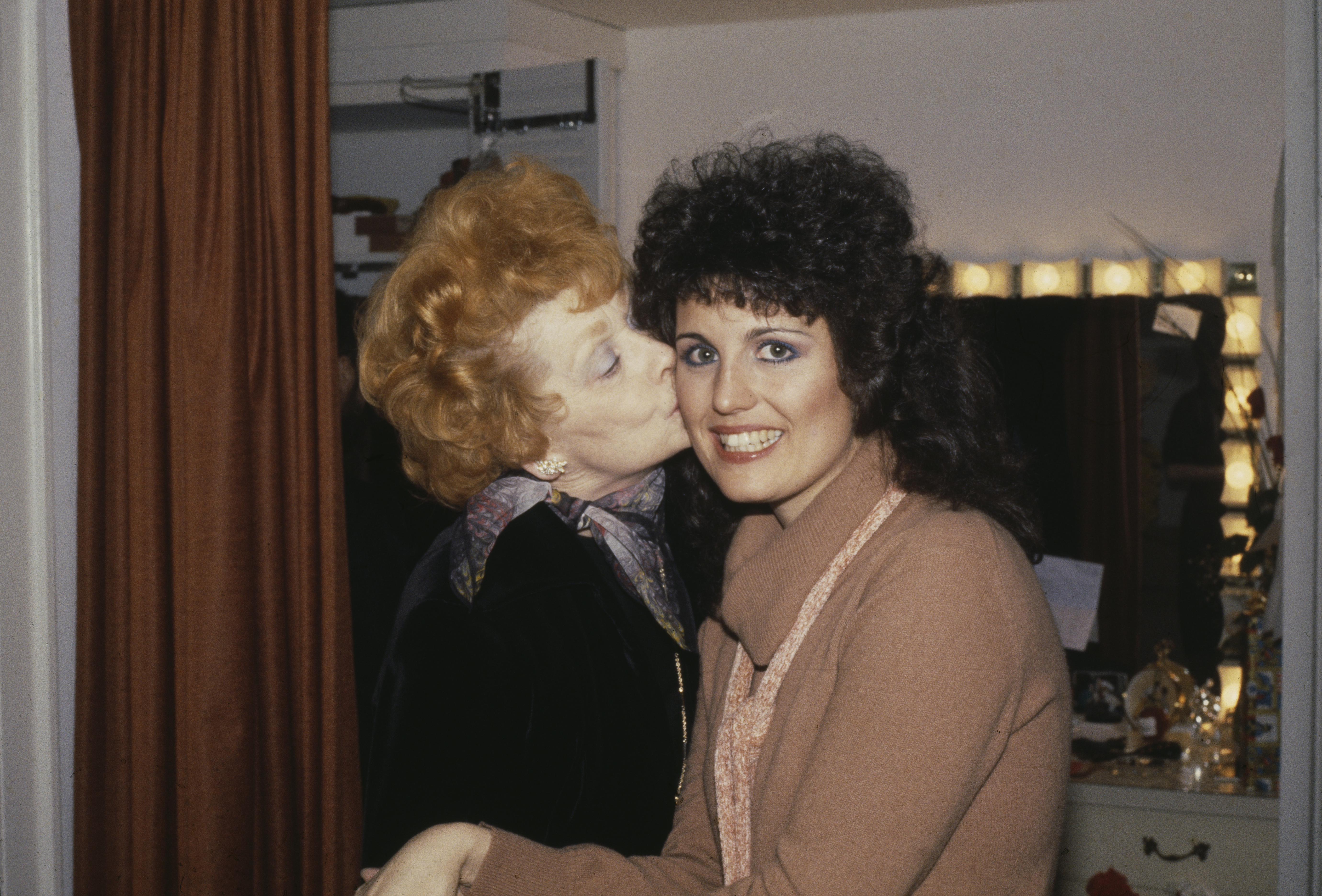 Lucille Ball with her daughter, Lucie Arnaz, circa 1978 | Source: Getty Images