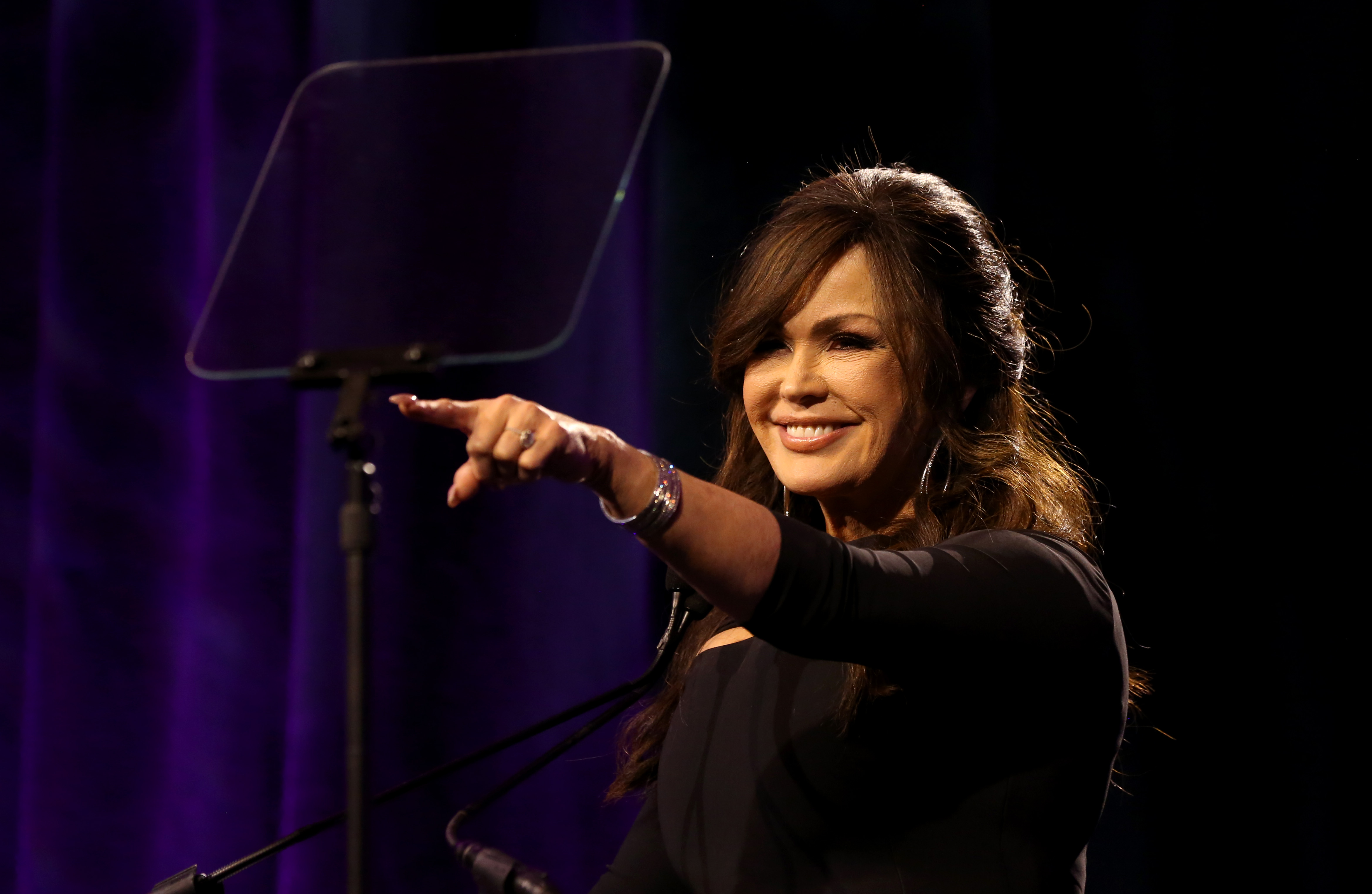 Marie Osmond during the 36th Annual Black and White Ball event on January 25, 2020, in Las Vegas, Nevada | Source: Getty Images