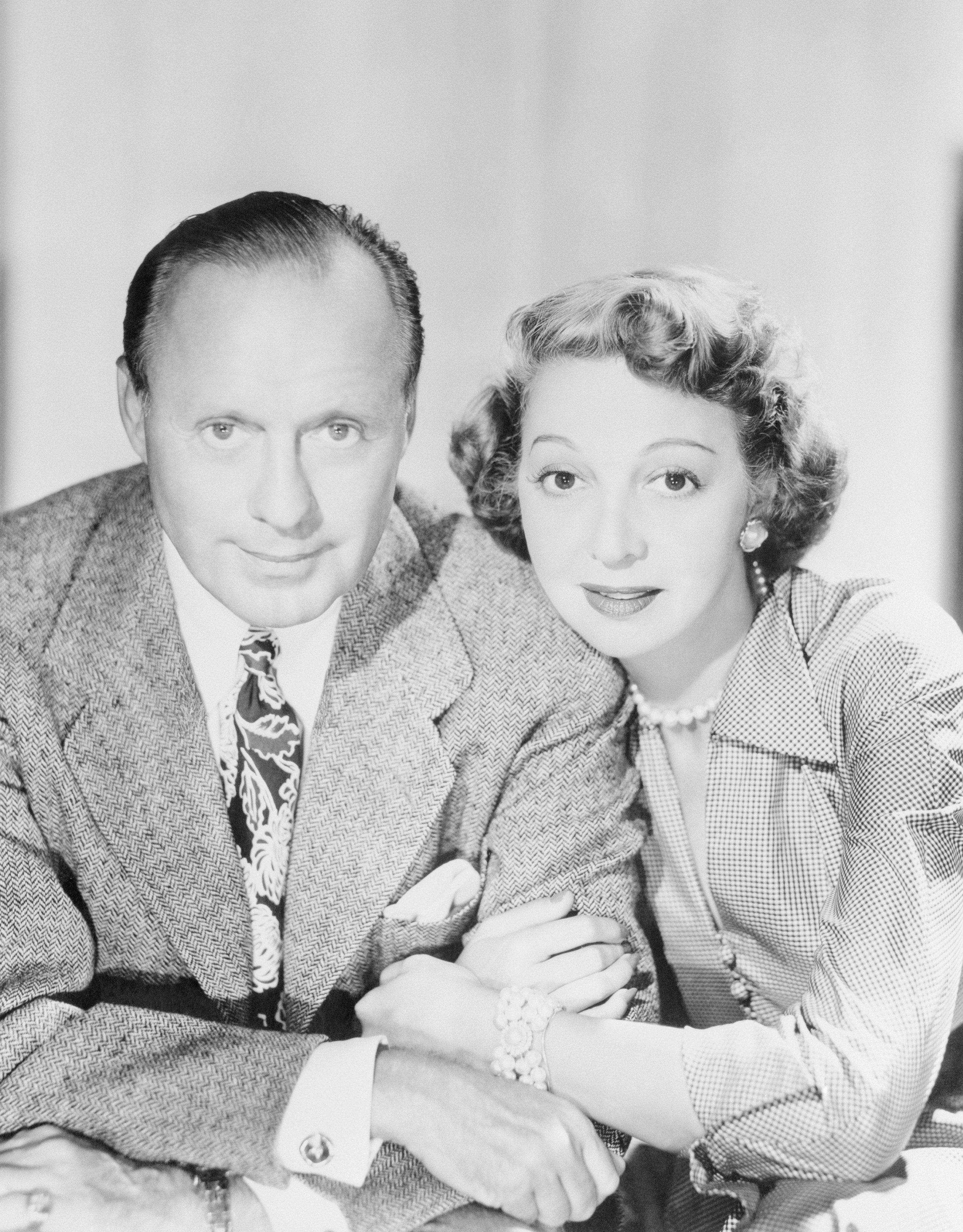 Jack and Mary Benny circa 1955, 28 years after their marriage | Source: Getty Images