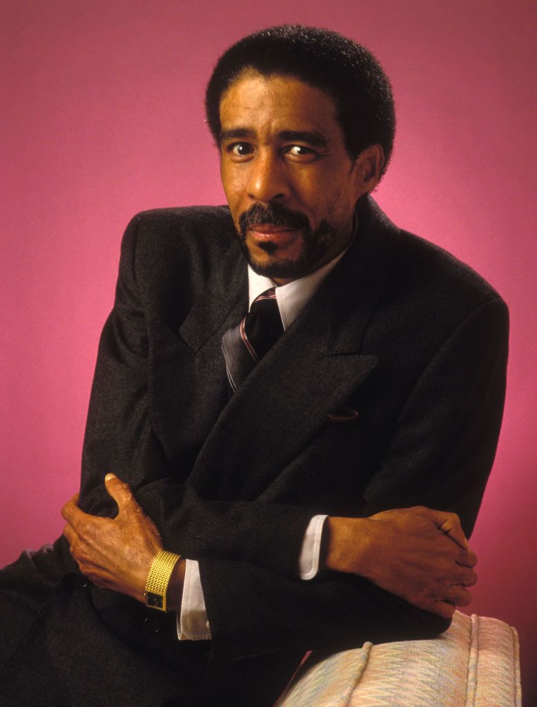 Richard Pryor at a photo session at the Beverly Hills Hotel on January 07, 1987 | Photo: Getty Images