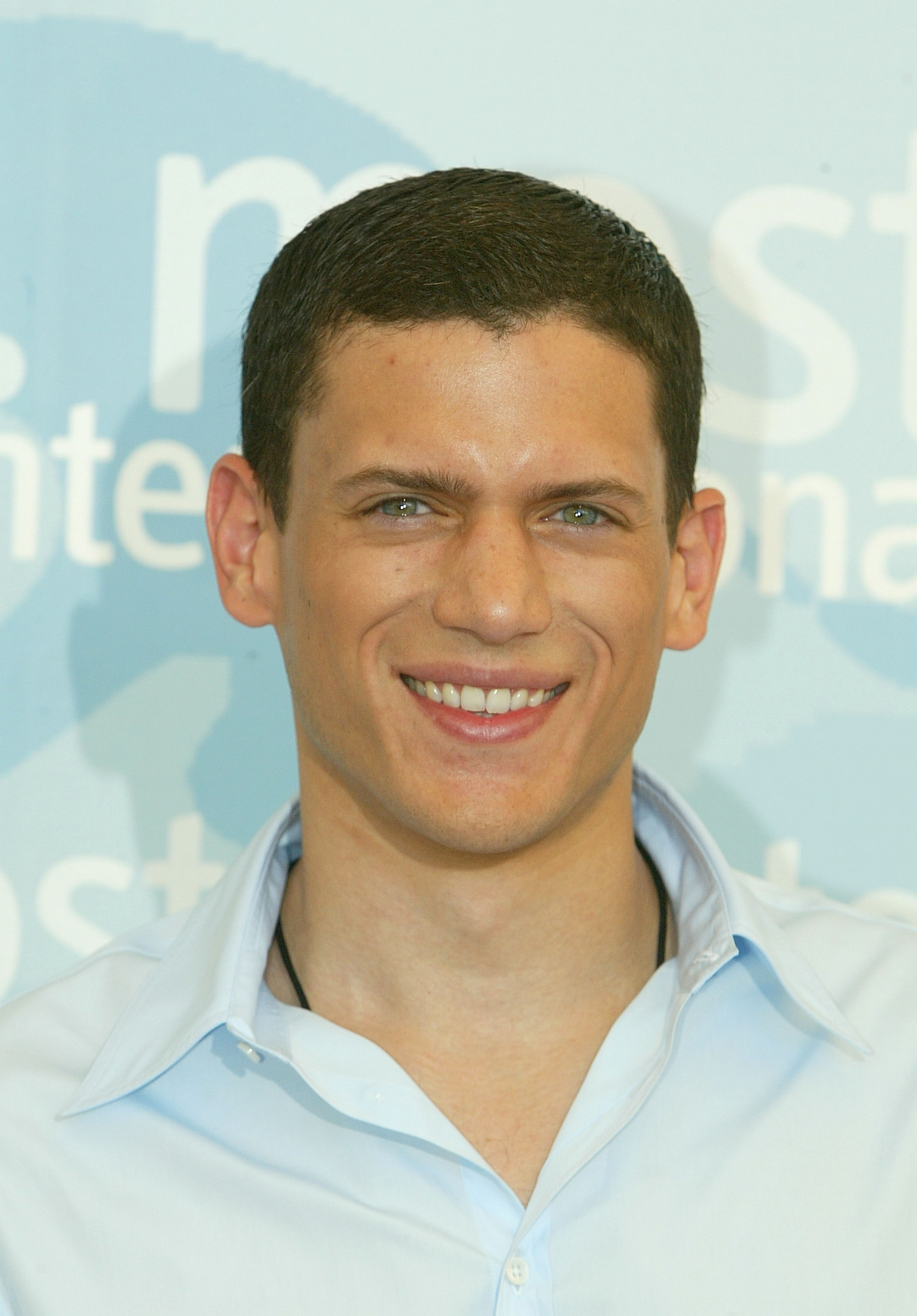 Wentworth Miller poses during a photocall at the 60th Venice Film Festival August 29, 2003, in Venice, Italy.