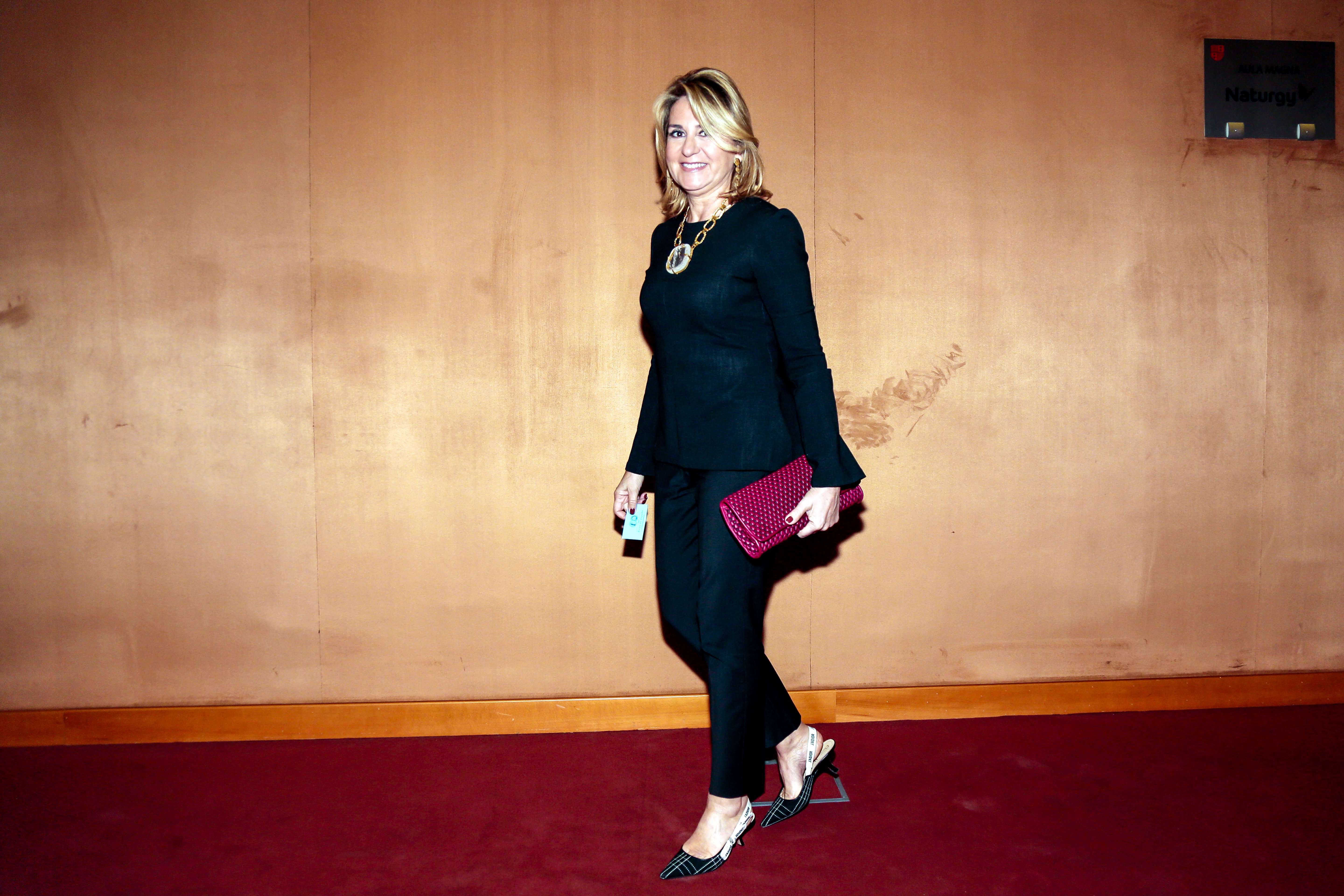 Susana Gallardo en ceremonia del Premio Reino de España 2019 en Barcelona. | Foto: Getty Images