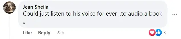 A fan's reaction to Johnny Depp's new Christian Dior commercial as the face of Sauvage on September 9, 2023 | Source: Facebook/Daily Mail