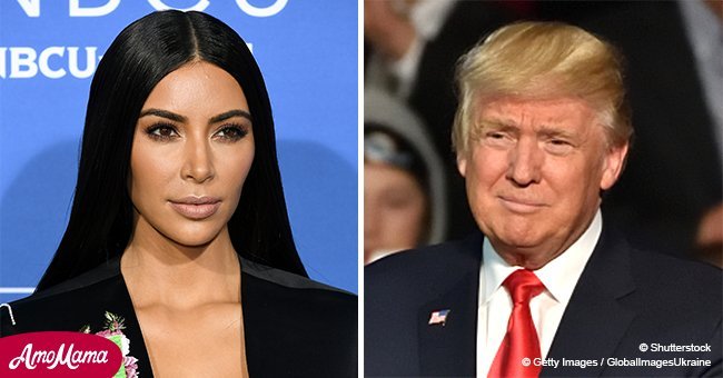  Kim Kardashian visited Donald Trump for a private meeting at the White House 