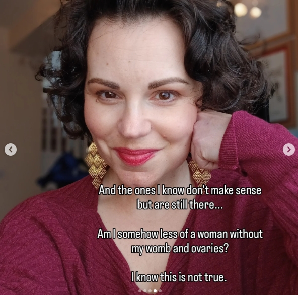 In one of the more vulnerable moments from the post, Dr Kaye opened up about a lingering thought she had wrestled with after the surgery, questioning whether losing her womb and ovaries somehow made her "less of a woman" before stressing that she knew this feeling was not true. | Source: Instagram/drphilippakaye