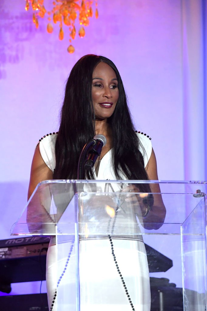 Beverly Johnson speaks onstage during Project Angel Food's 29th Annual Angel Awards | Photo: Getty Images