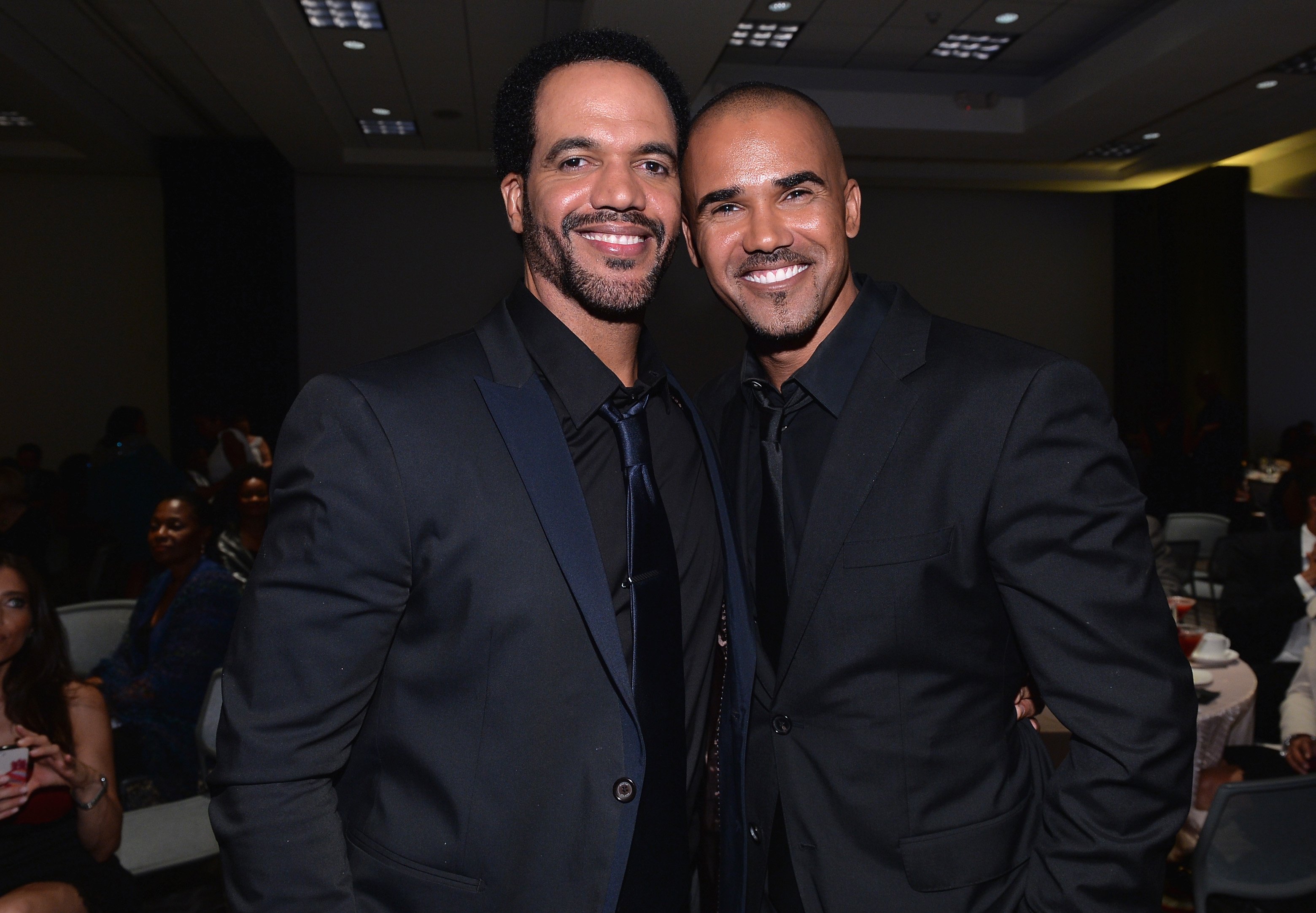  Actors Kristoff St. John and Shemar Moore attend the 45th NAACP Awards Non-Televised Awards Ceremony at the Pasadena Civic Auditorium on February 21, 2014 in Pasadena, California / Source: Getty Images 