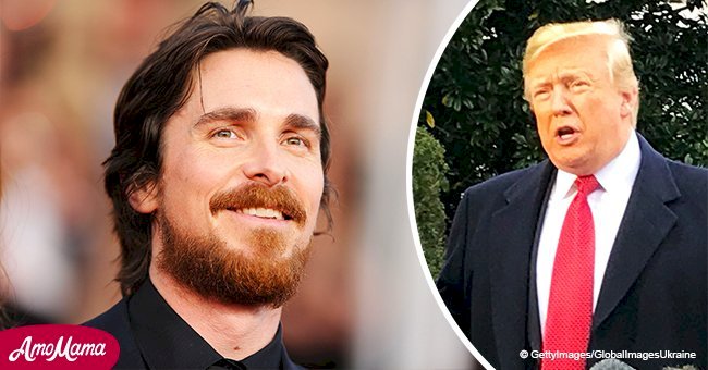 Christian Bale reveals the awkward story about his first meeting with Donald Trump