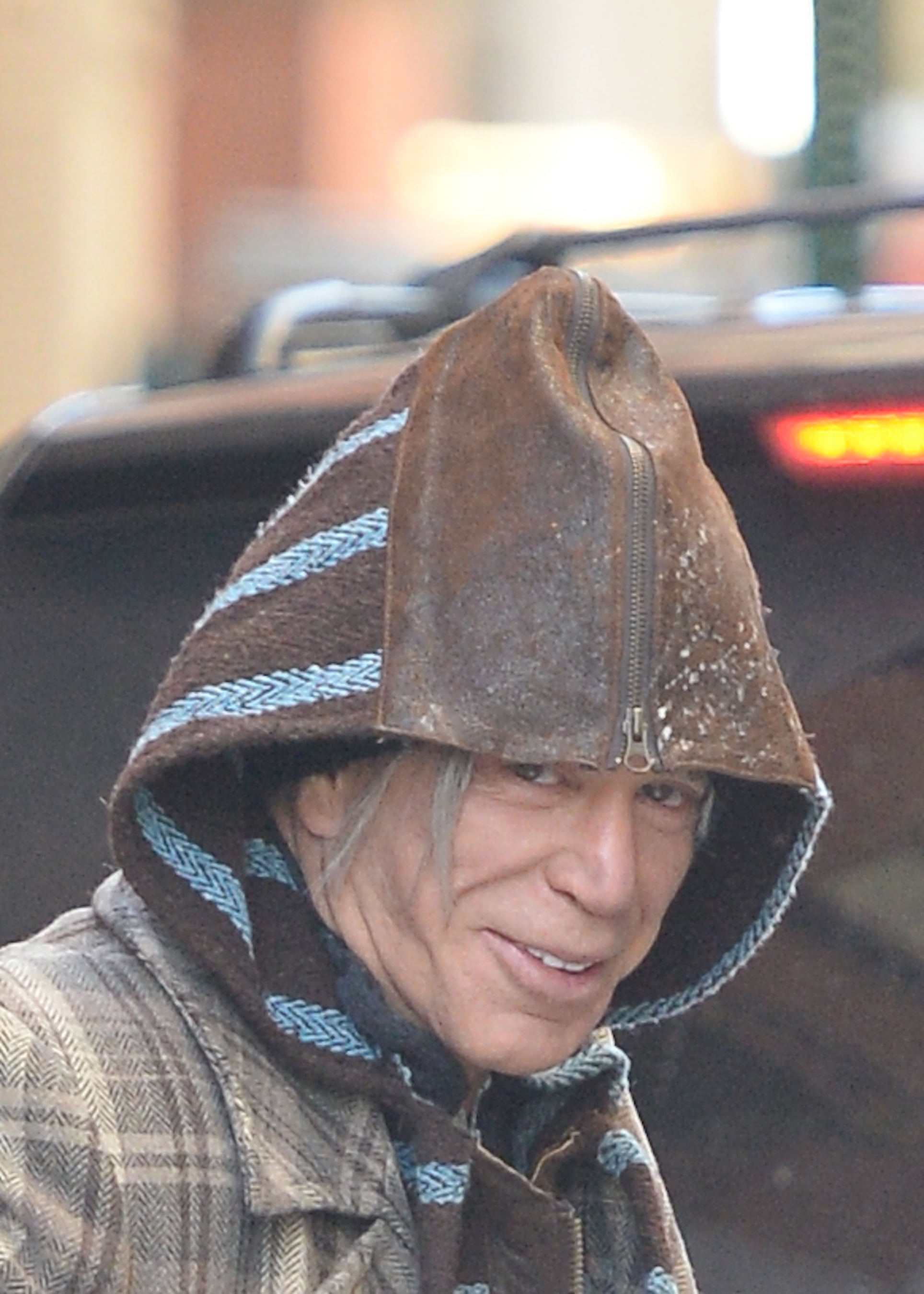 Mickey Rourke seen in Soho on January 13, 2015 in New York City. | Source: Getty Images