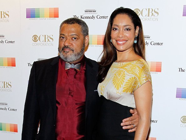 Laurence Fishburne and Gina Torres attend the 38th Annual Kennedy Center Honors Gala at John F. Kennedy Center for the Performing Arts on December 6, 2015 | Photo: Getty Images