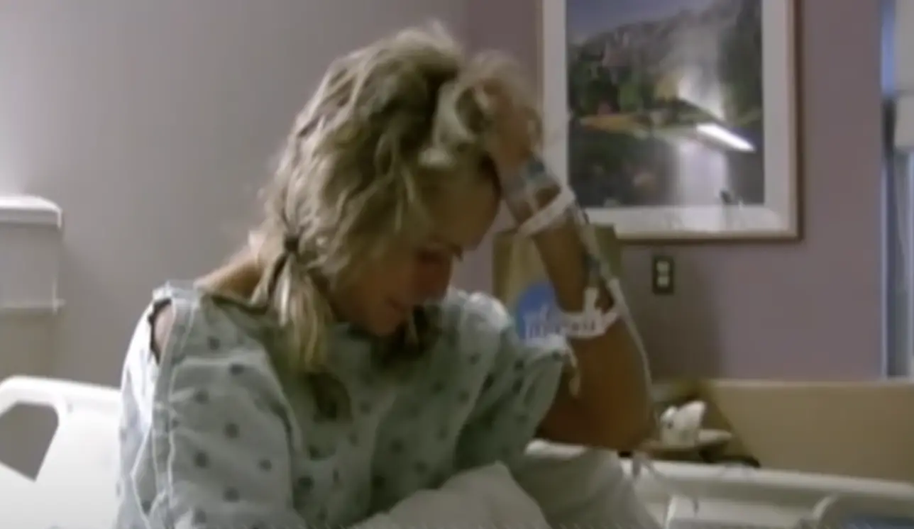 Farrah Fawcett fighting cancer | Source: Youtube.com/Good Morning America