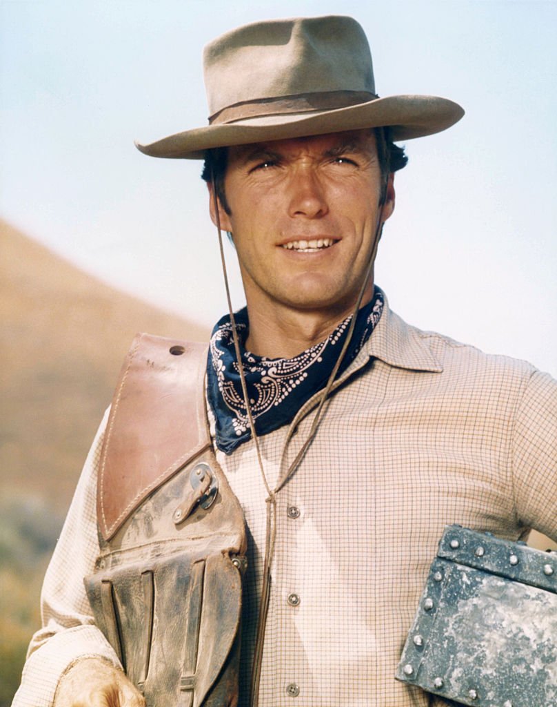 Clint Eastwood on the set of the TV series "Rawhide" | Source: Getty Images