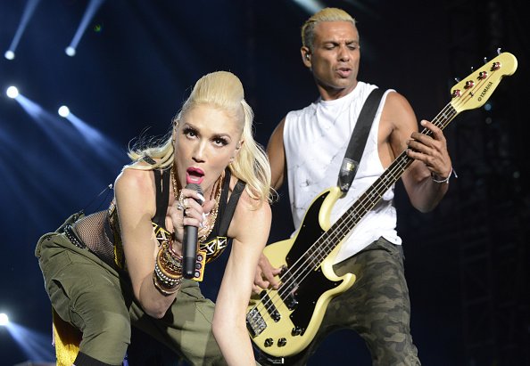 Gwen Stefani and Tony Kanal at Del Mar Fairgrounds on September 18, 2015 in Del Mar, California. | Photo: Getty Images