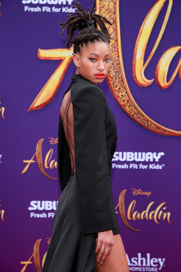 Willow Smith attends the premiere of "Aladdin” in Los Angeles, California in May 2019. | Image: Getty Images