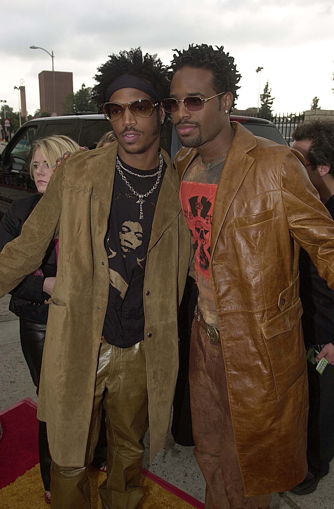 Marlon Wayans and Shawn Wayans at the 2001 MTV Movie Awards on June 2, 2001, in Los Angeles, California, United States. | Source: Getty Images
