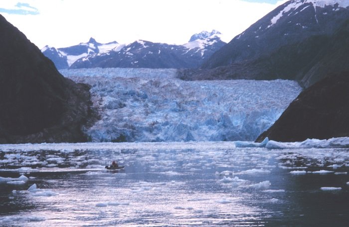 Juneau, Alaska, The\u00a0Tracy Arm Fjord glaciers I Image: Wikimedia Commons