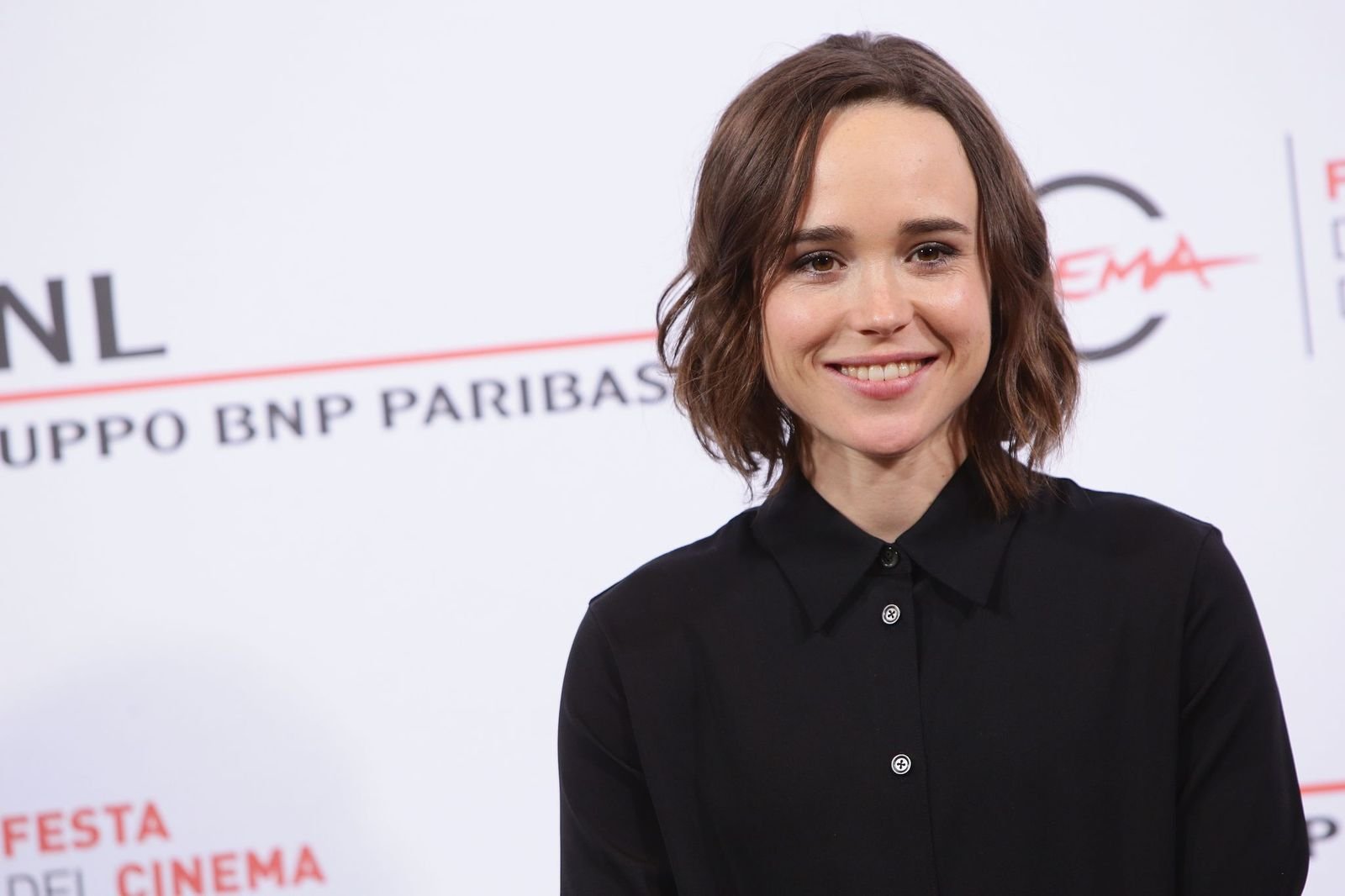 Ellen Page at a photocall for  "Freeheld" during the 10th Rome Film Fest on October 18, 2015, in Rome, Italy | Photo: Vittorio Zunino Celotto/Getty Images