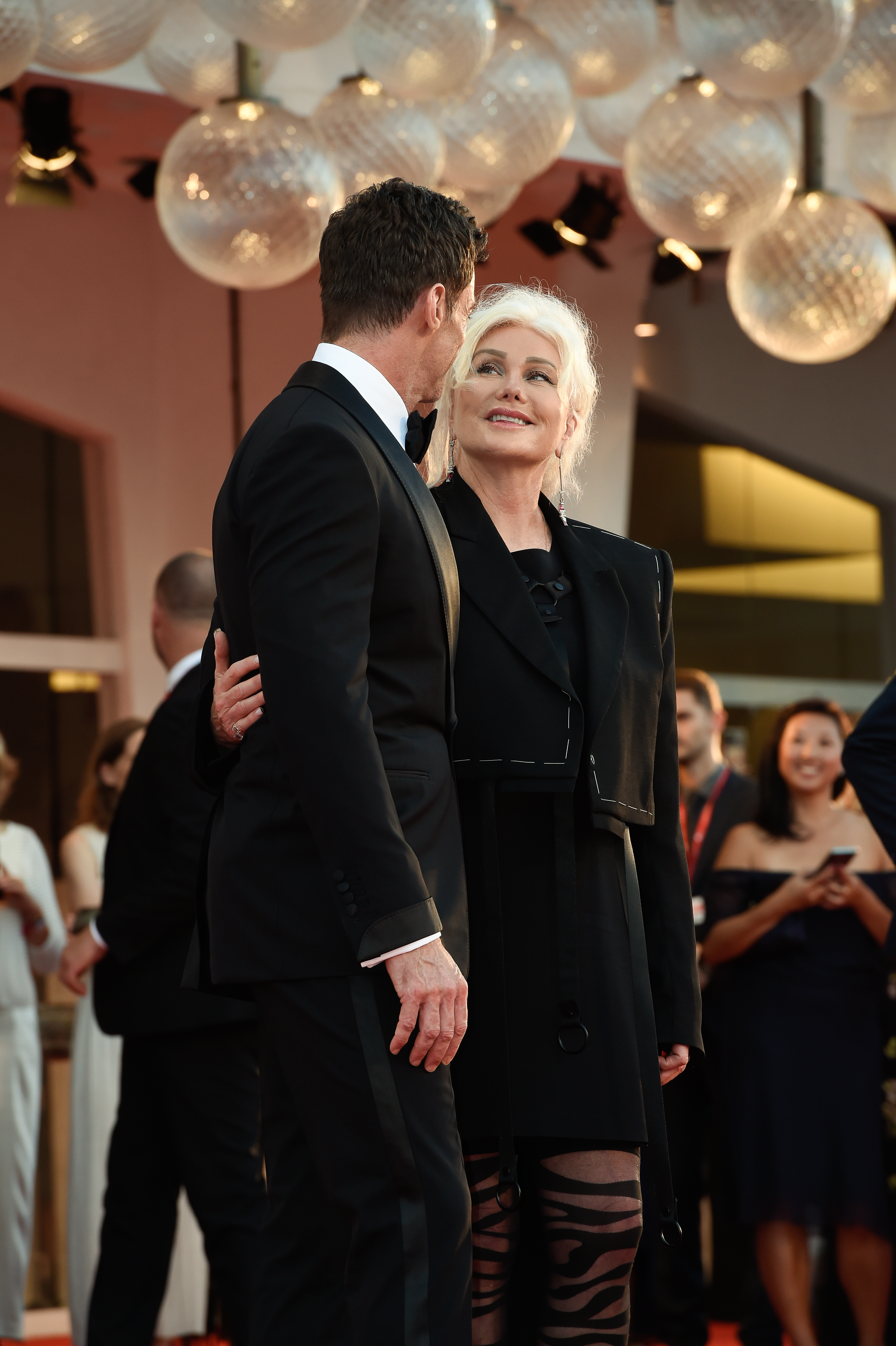 Hugh Jackman and Deborra-Lee Furness at the 79th Venice International Film Festival in Venice 2022 | Source: Getty Images