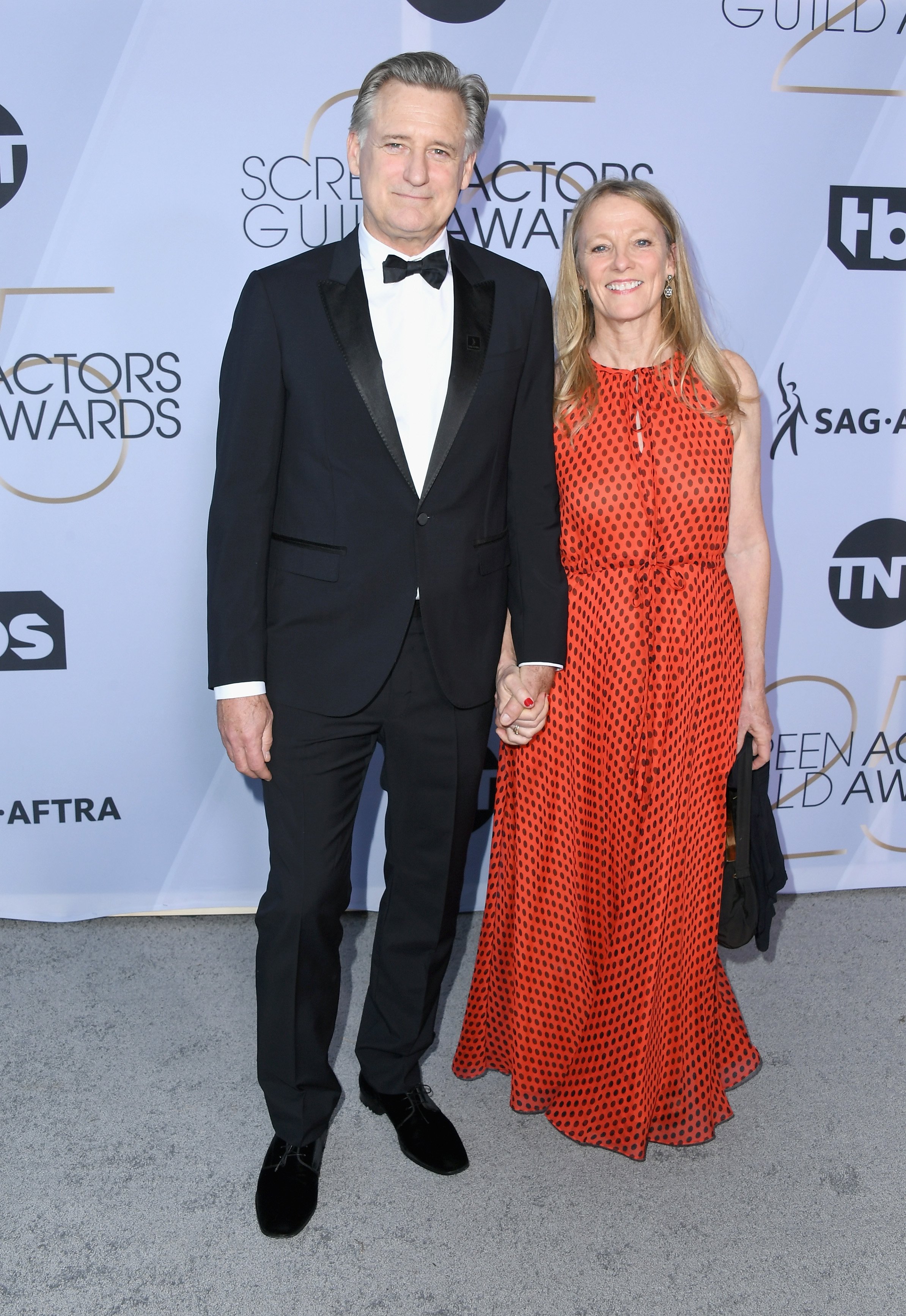 Bill Pullman and Tamara Hurwitz at The Shrine Auditorium on January 27, 2019, in Los Angeles, California.  I Source: Getty Images