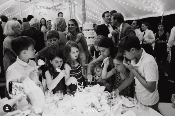 Some of the guests at Mariah Kennedy Cuomo and Tellef Lundevall's wedding, posted on July 24, 2024 | Source: Instagram/annerhettphotography