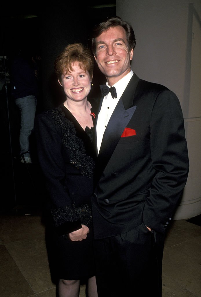 Peter Bergman and Mariellen at the Nineth Annual Soap Opera Digest Awards on February 26, 1993 | Photo: Getty Images