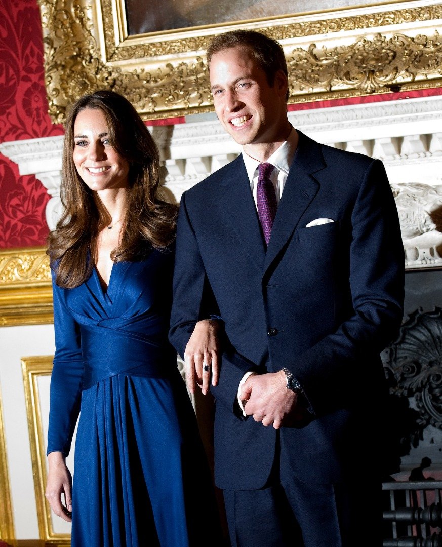 Prince William and Kate Middleton officially announce their engagement at St James's Palace on November 16, 2010 in London, England. | Source: Getty Images