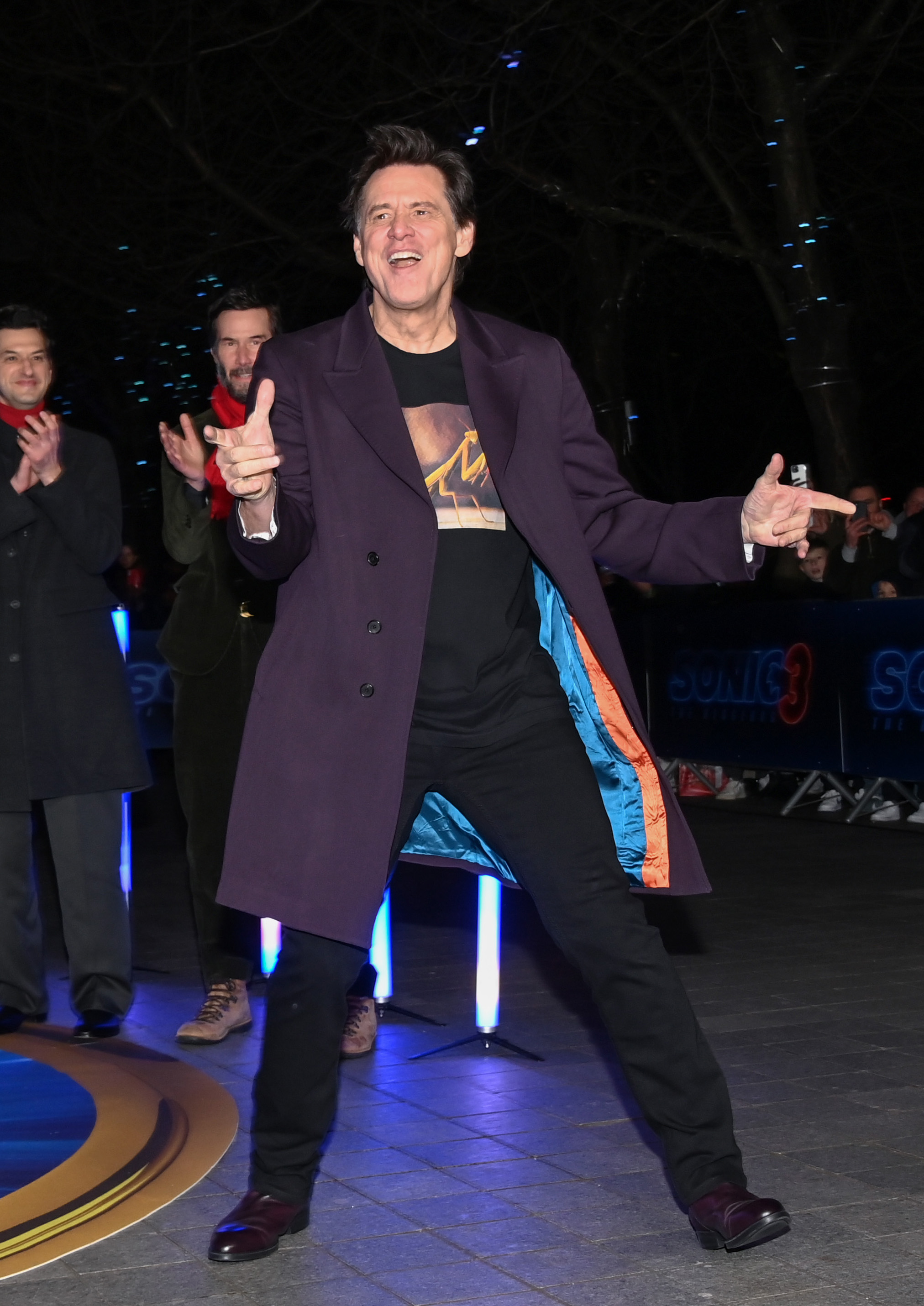 Jim Carrey on December 10, 2024, in London, England | Source: Getty Images