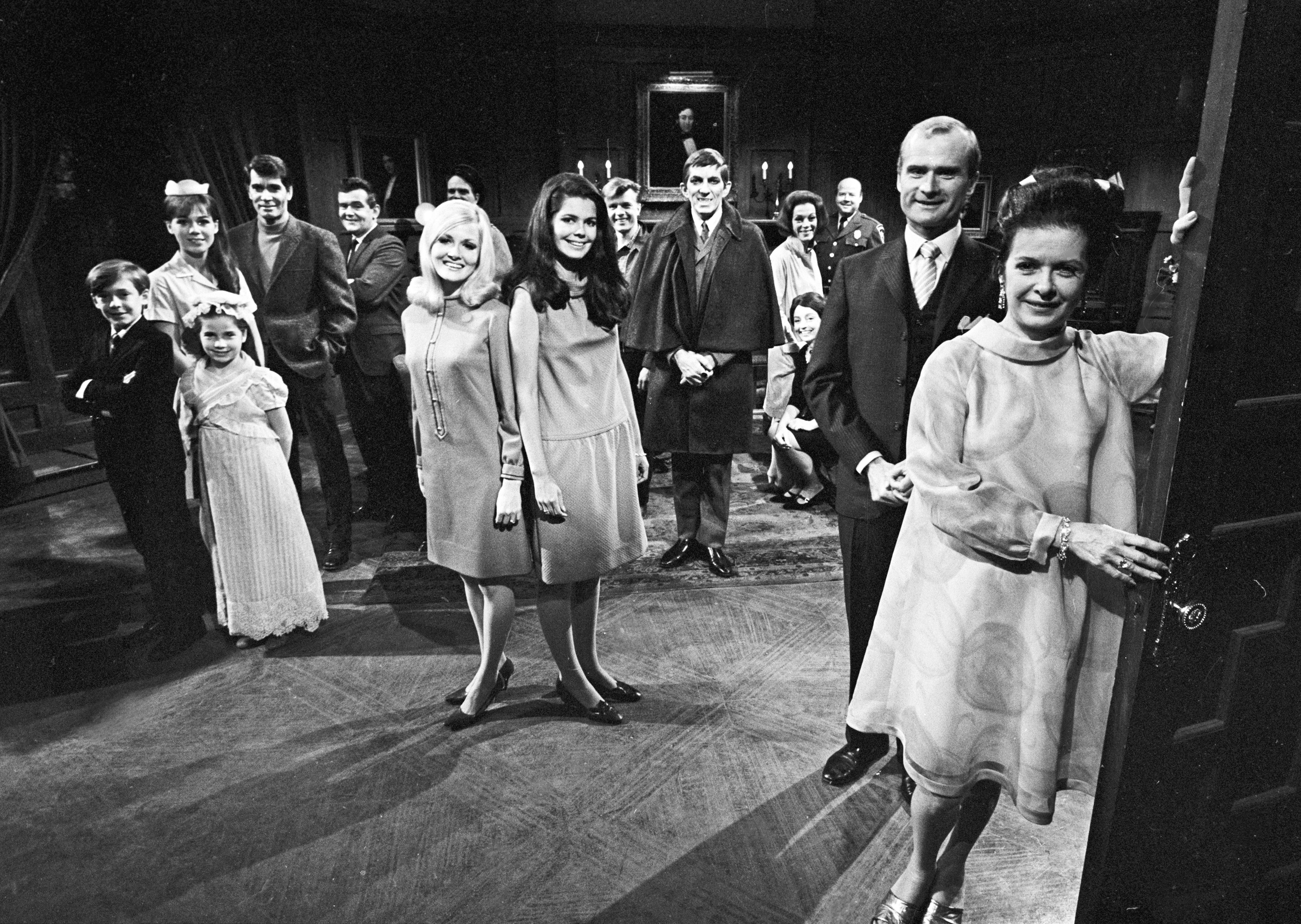 "Dark Shadows" cast photographed in 1967 | Source: Getty Images