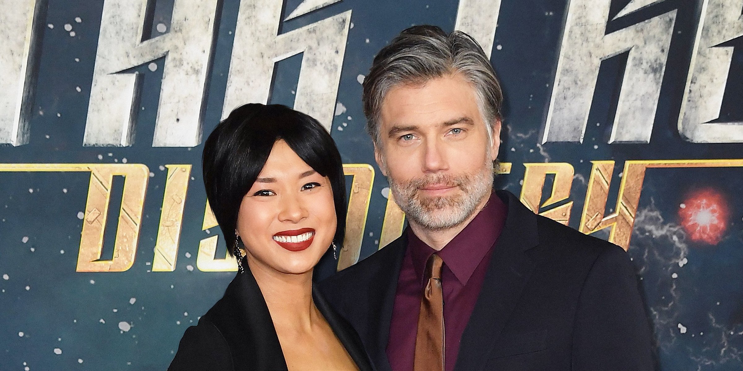 Darah Trang and her husband actor Anston Mount. | Source: Getty Images