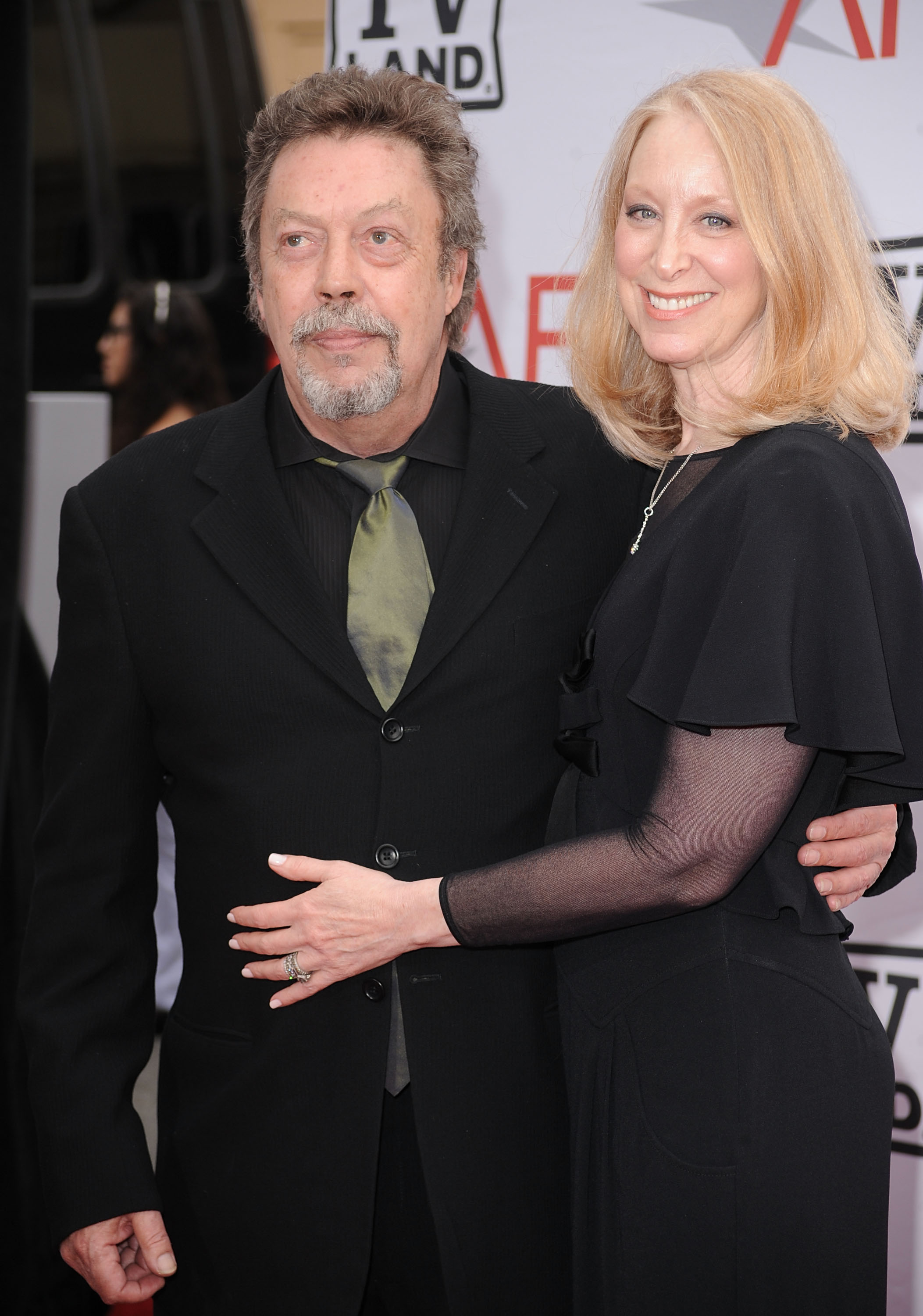 Tim Curry and Marcia Hurwitz in Los Angeles in 2010 | Source: Getty Images
