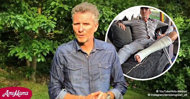 Après son opération à la jambe, Denis Brogniart annonce une "mauvaise nouvelle" à ses fans 