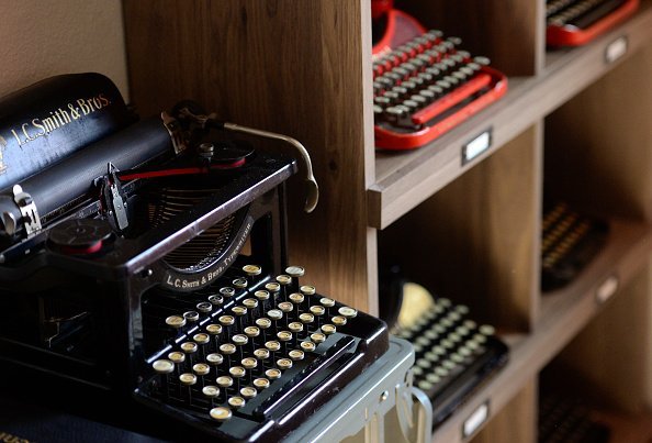 A typewriter | Photo: Getty images