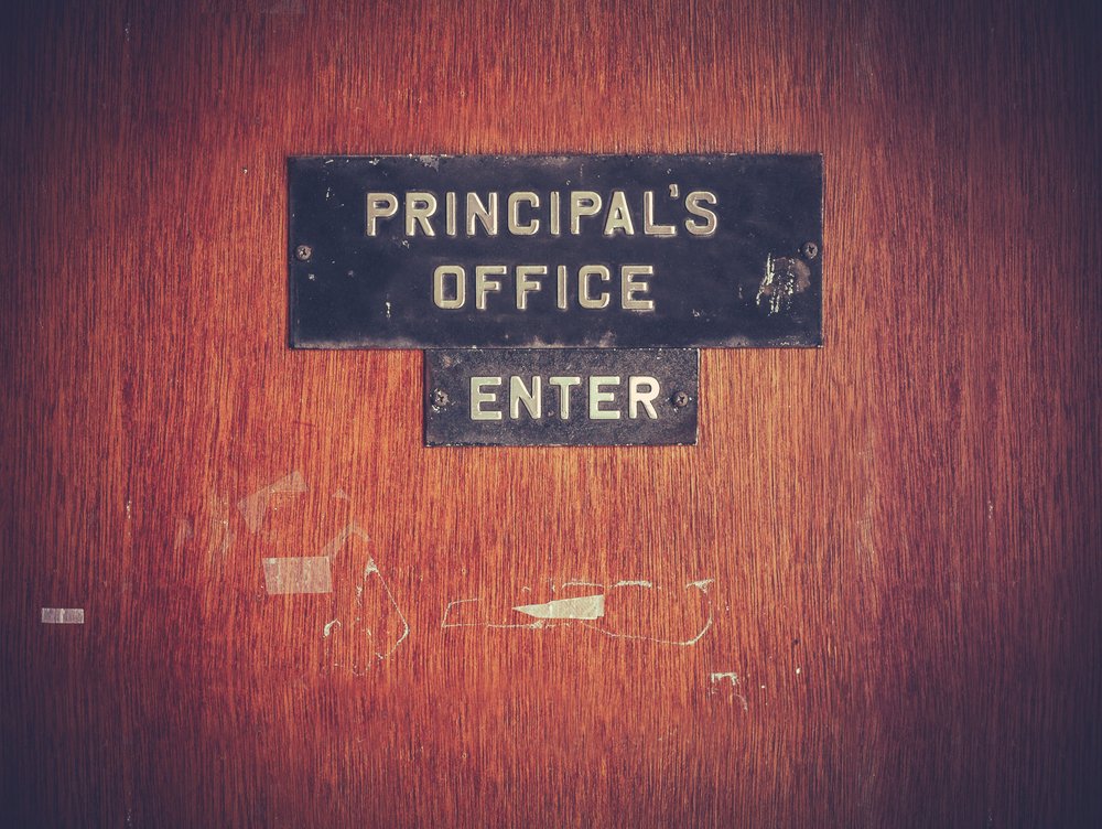 The principal was worried when she heard the noise from her office | Photo: Shutterstock