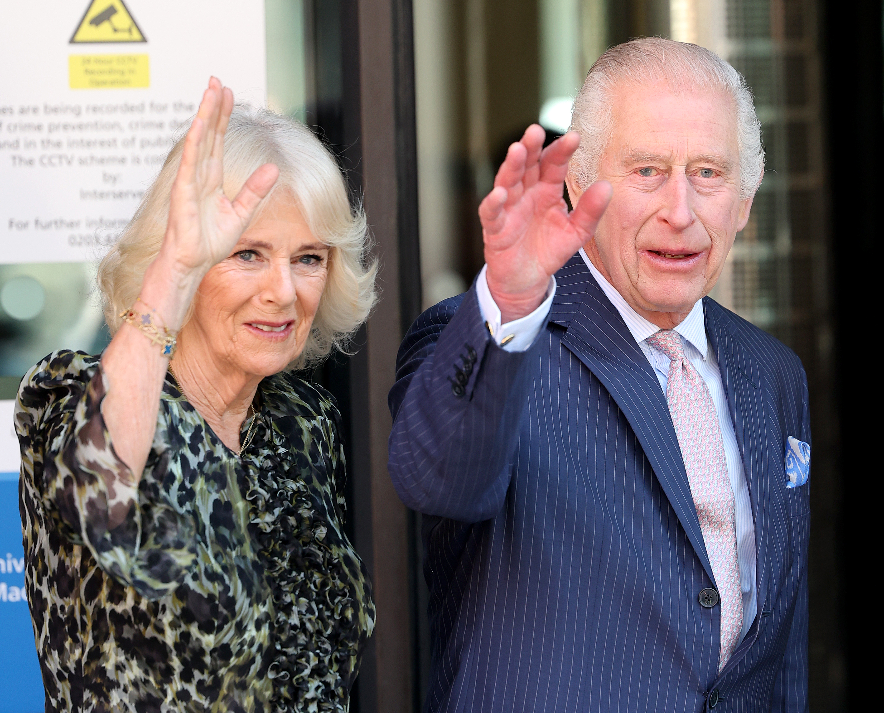 King Charles III and Queen Camilla visit the University College Hospital Macmillan Cancer Centre on April 30, 2024 in London, England. | Source: Getty Images
