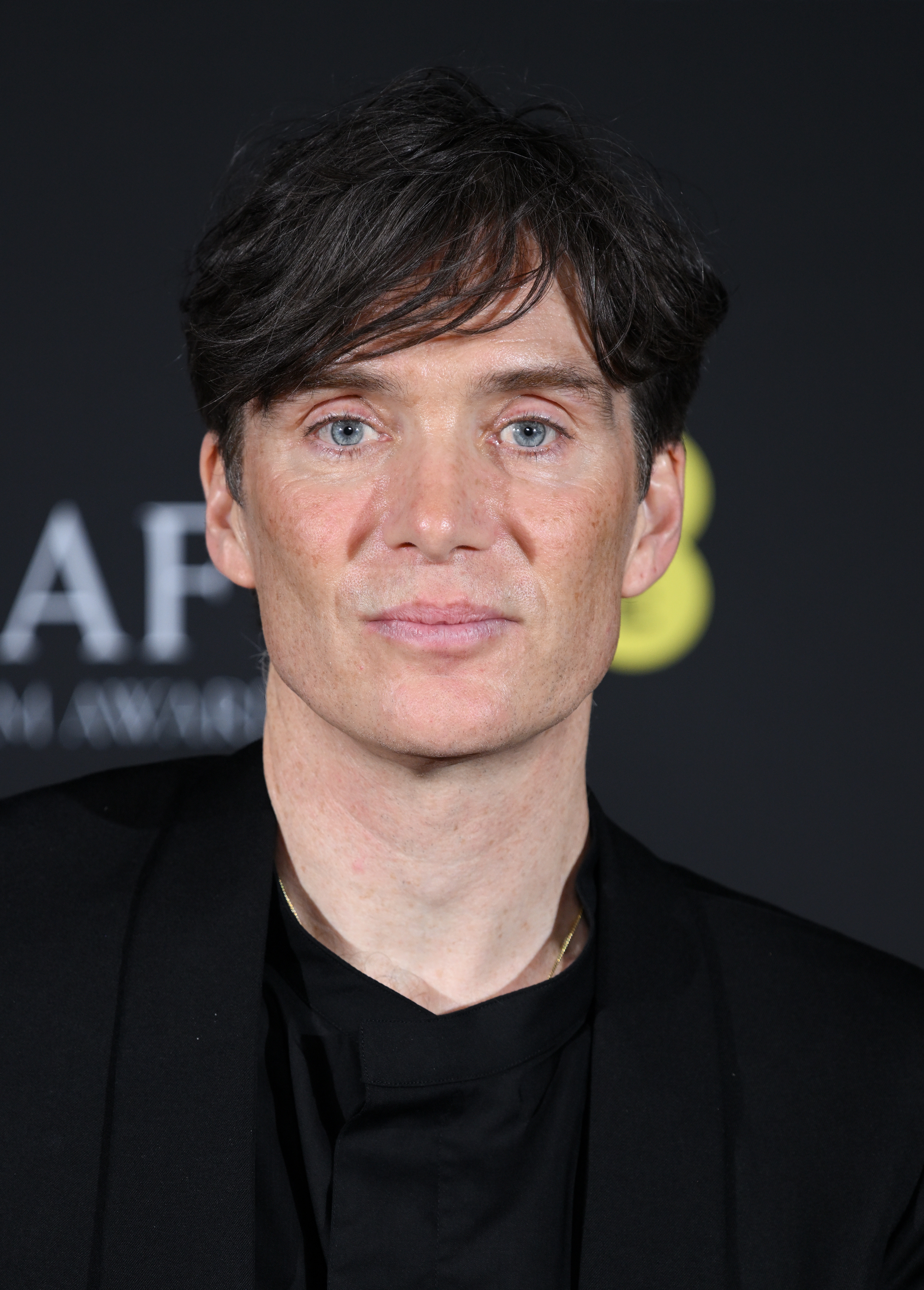 Cillian Murphy poses in the Winners Room during the EE BAFTA Film Awards at The Royal Festival Hall on February 18, 2024 in London, England. | Source: Getty Images