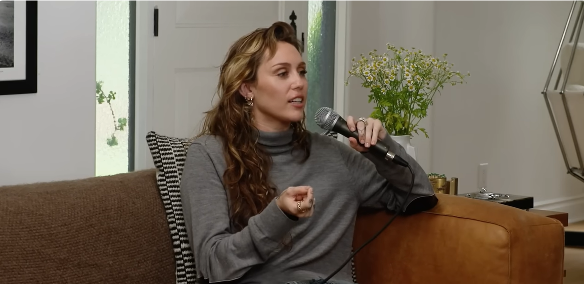 Miley Cyrus, as seen from a video post dated June 19, 2025. | Source: YouTube/SorryWe'reCyrus