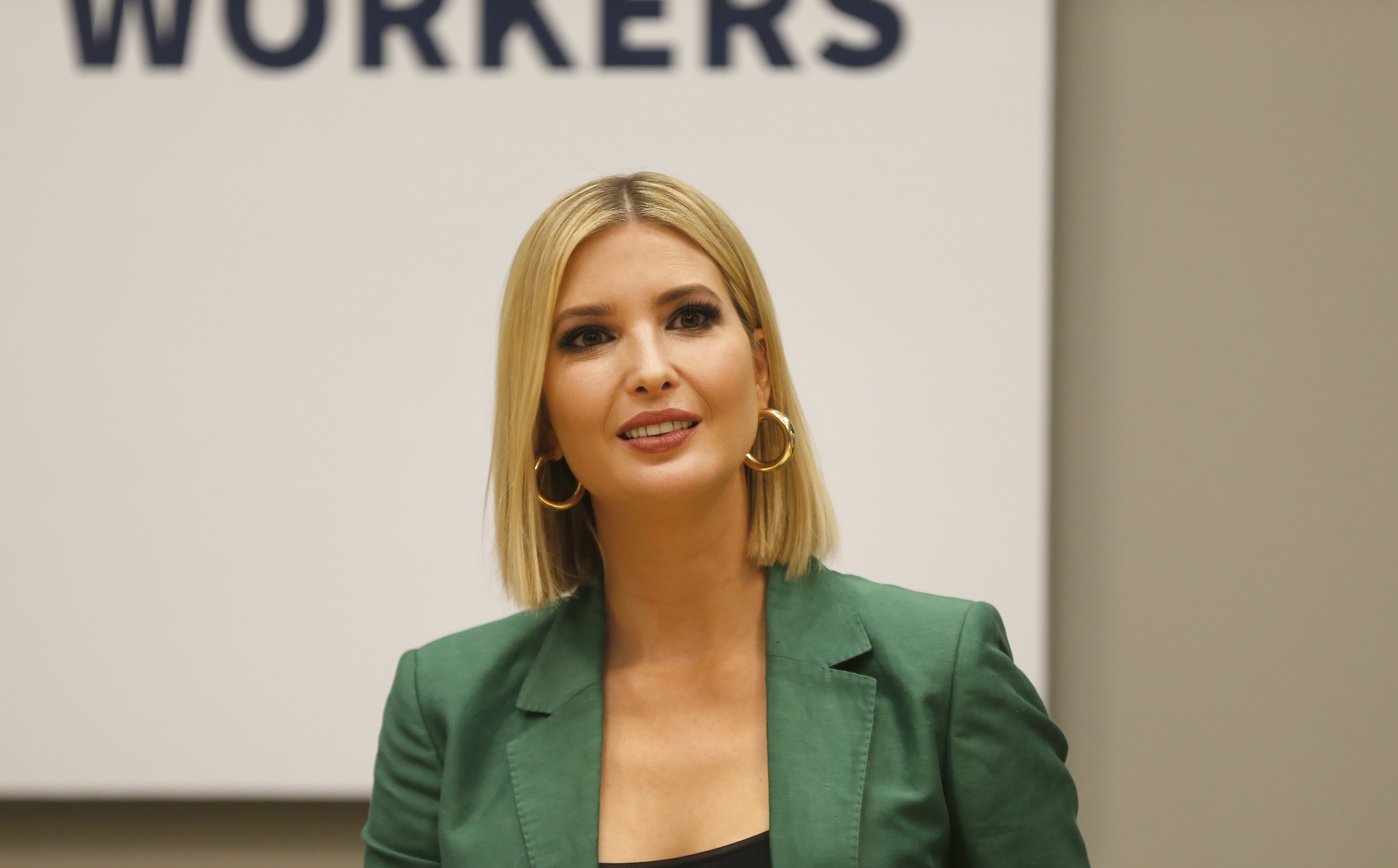 Ivanka Trump speaks during a roundtable discussion on October 3, 2019, in Dallas, Texas. | Source: Getty Images